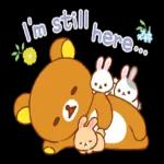 Rilakkuma's family chat stickers 2