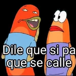 Dile que si pa que se calle - getsticker.com