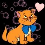 Gatito Toulouse Disney 🐈💙