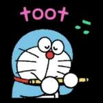 Doraemon Round and Animated