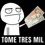 Toma tres mil💰