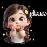 Roger! It's cute girl!