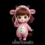 สาวน้อยน่ารัก - ชุดวัว 2