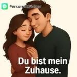 Du bist mein Zuhause.