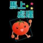 大貼圖 可愛蕃茄 實用語貼