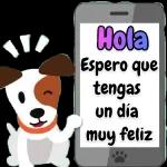 Hola, espero que tengas un dia muy feliz
