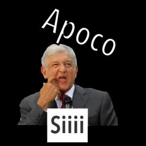 Apoco Siiii - getsticker.com