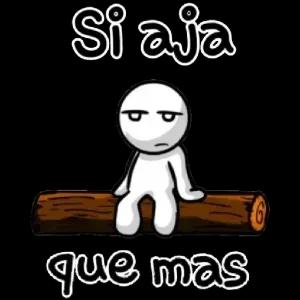 Si aja que mas - getsticker.com