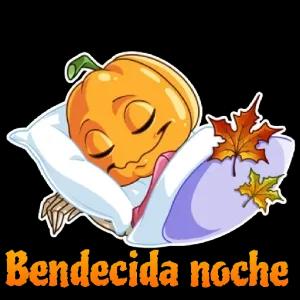 Bendecida noche - getsticker.com