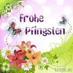 Frohe Pfingsten - getsticker.com