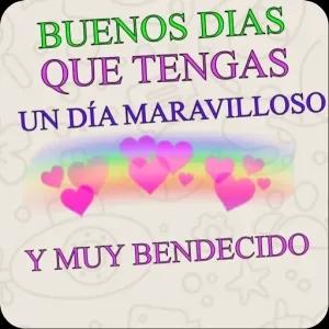 Buenos dias que tengas un dia maravilloso y muy bendecido - getsticker.com