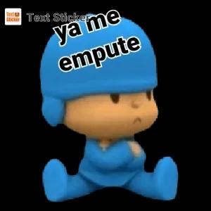 ya me empute - getsticker.com