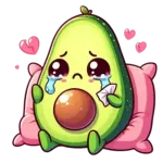 Cute avocado
