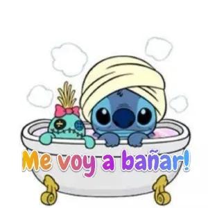 Me voy a bañar! - getsticker.com