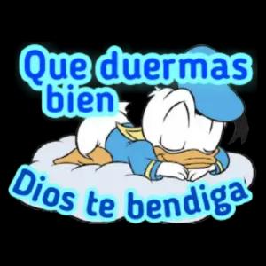Que duermas bien Dios te bendiga - getsticker.com