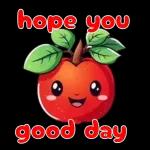Beautiful apple stickers