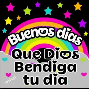 Buenos dias Que Dios Bendiga tu dia - getsticker.com