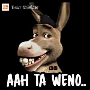 AAH TA WENO.. - getsticker.com