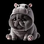 แมวดำ ฮิปโปแคระ