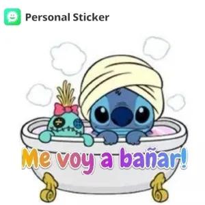 Me voy a bañar! - getsticker.com