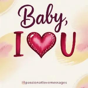 Baby, I U - getsticker.com
