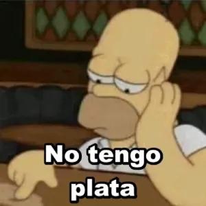 No tengo plata - getsticker.com