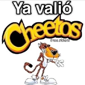 Ya valió Cheetos @rose.stickersl - getsticker.com