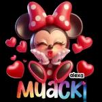 Cute Minnie Mouse stickers