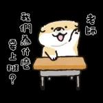 SHIBANBAN微笑柴犬-寶寶逃避現實