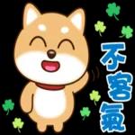 Q版柴犬日常實用貼圖
