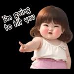 What a cute girl!❤️