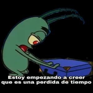 Estoy empezando a creer que es una perdida de tiempo - getsticker.com