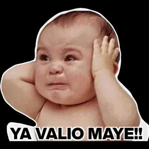 YA VALIO MAYE!!  - getsticker.com