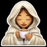 que frío 
