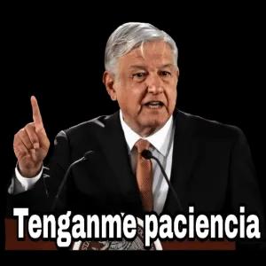 Tenganme paciencia - getsticker.com