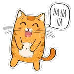 Cute tiger sticker