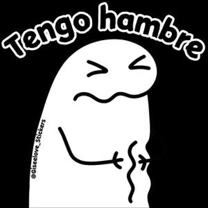 Tengo hambre @Giseelove_Stickers - getsticker.com