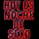 Hoy es noche de sexo