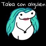 Taba con alguien