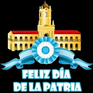 FELIZ DÍA DE LA PATRIA - getsticker.com
