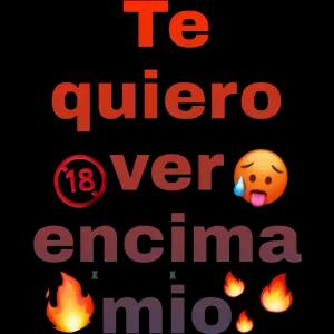 Te quiero 18 ver encima Omio DIEGUITØ - getsticker.com