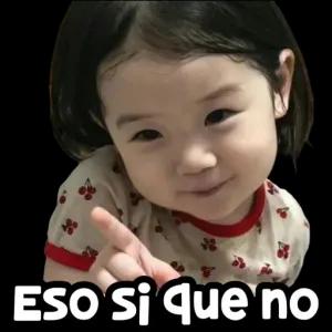 Eso si que no - getsticker.com