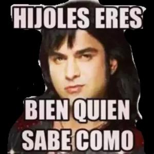 HIJOLES ERES BIEN QUIEN SABE COMO - getsticker.com