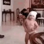 A child is sleeping on a plane.