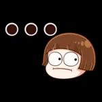 小圓帽9♡大字貼♡