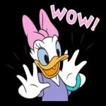 Donald Duck & Daisy Couple Stickers