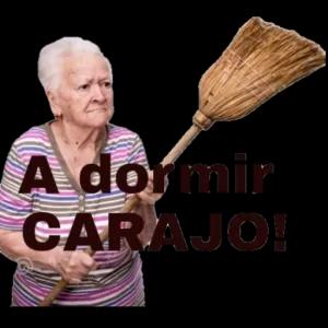 A dormir CARAJO! - getsticker.com