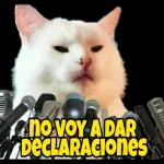 no VOY A DAR DECLARACIONES