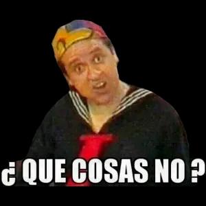 ¿QUE COSAS NO? - getsticker.com