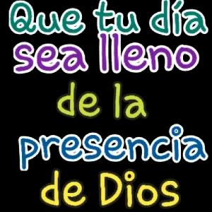 Que tu día sea lleno de la presencia de Dios - getsticker.com